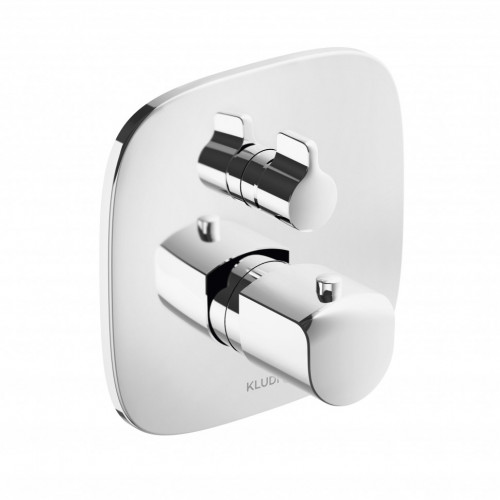 Термостат KLUDI AMEO 418300575 для ванны и душа встраиваемый на 2 потребителя внешняя часть