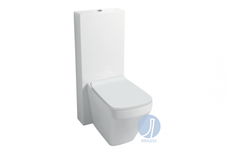 Бачок SIMAS напольный моноблок цвет белый CT09/D20