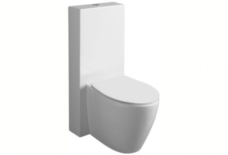 Бачок SIMAS напольный моноблок цвет белый CT09/D20