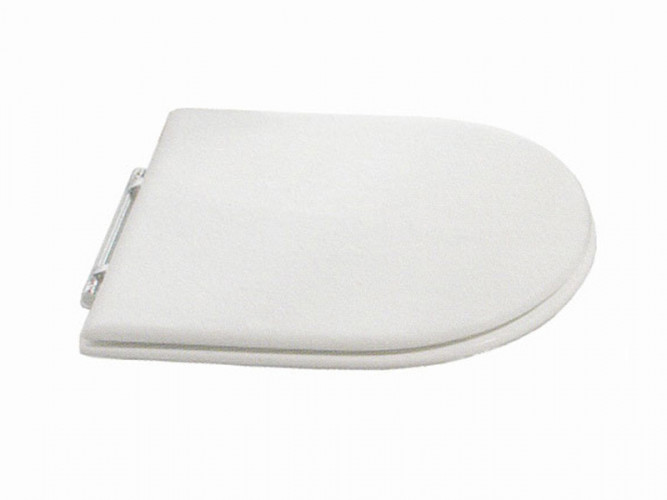 Сиденье с крышкой HATRIA DOLCEVITA YXXR01 с микролифтом цвет белый петли хром