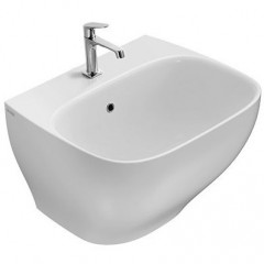 Раковина GLOBO GENESIS подвесная с тремя намеченными отверстиями  цвет белый GE061BI